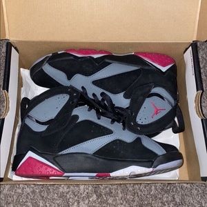 Air Jordan 7 - Black Fuschia - 100% Authentic